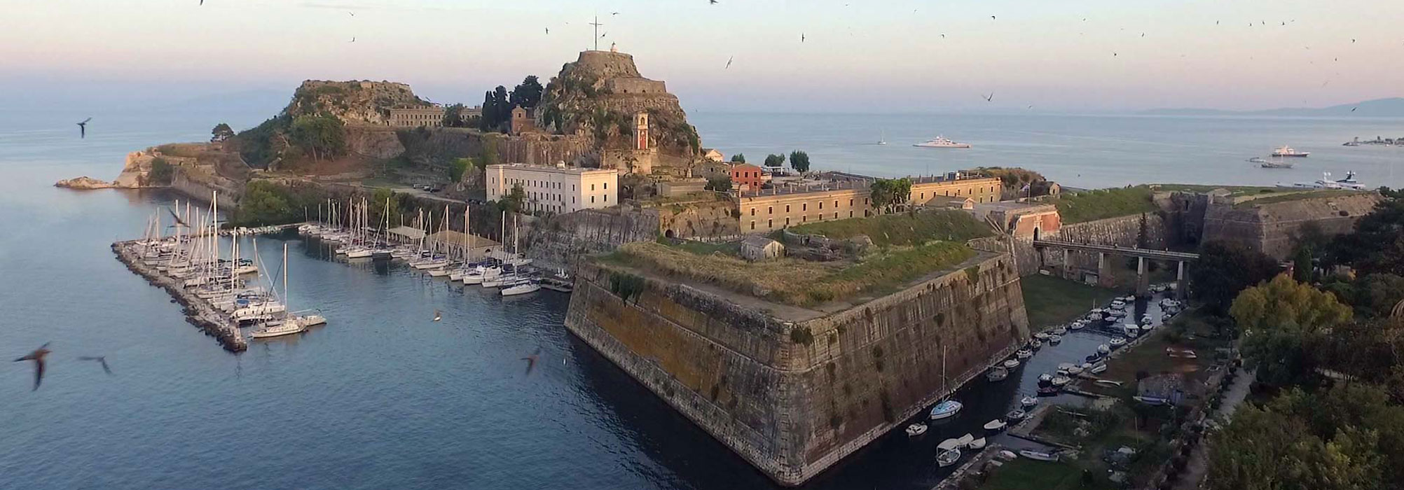 The Amazing Old Fortress in Corfu